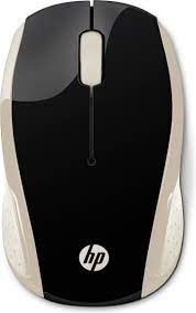 Souris Sans Fil HP X200 - Noir - 1600 DPI - USB - Ambidextre - Pile AA
